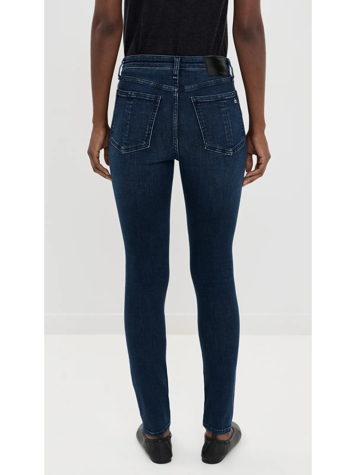 rag & bone Flexi Nina ハイライズ・フルレングス・スキニージーンズ - 画像3