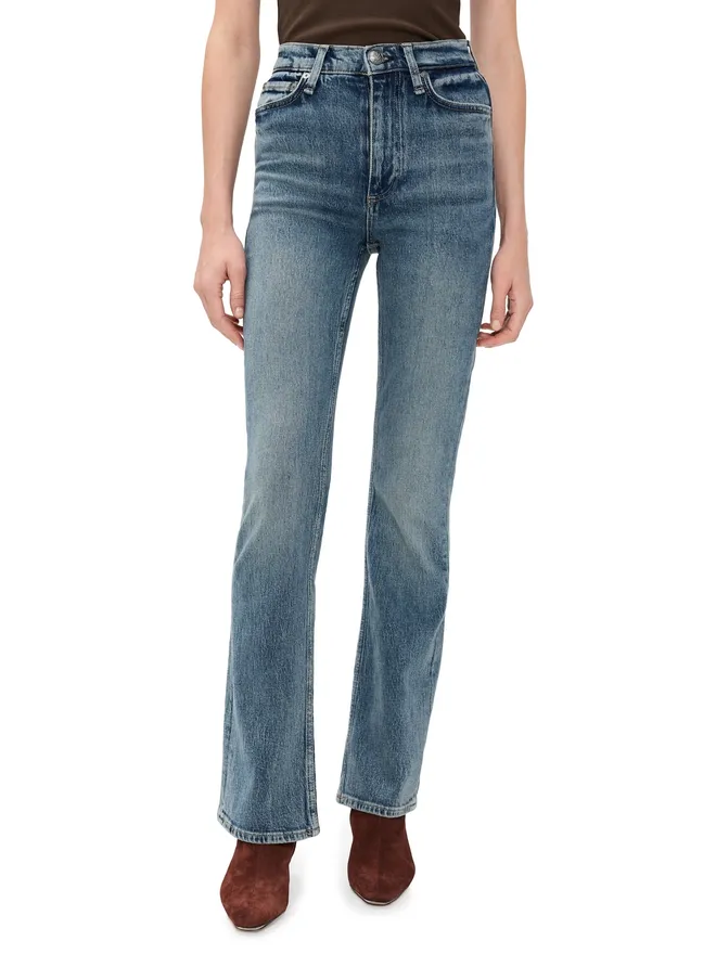 Rag & Bone rag & bone ペイトン ハイライズ フルレングス ブーツカット ジーンズ Cswelの商品画像