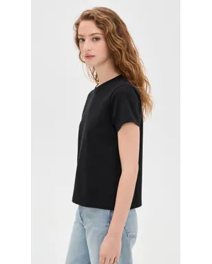 RAILS ガールフレンドTシャツ ブラック - サムネイル4