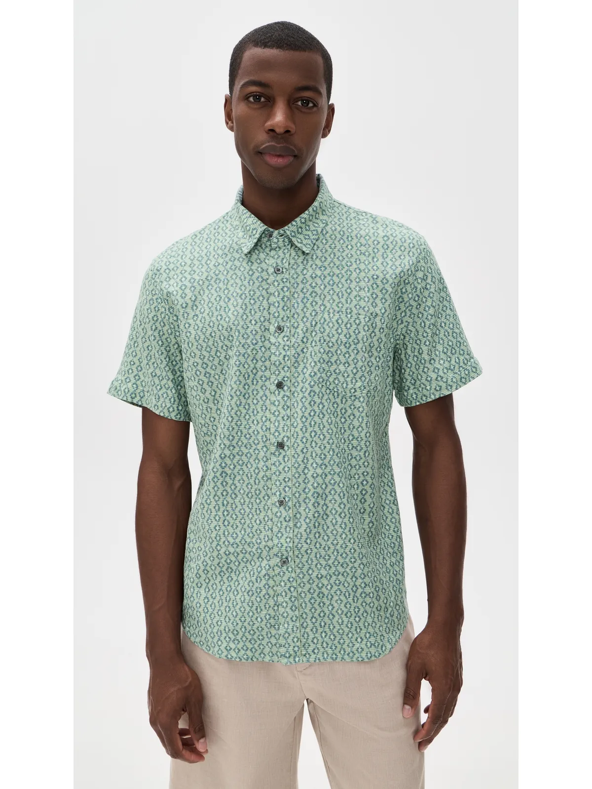 RAILS Carson Shirt ウェービー バティック アクア - 画像2