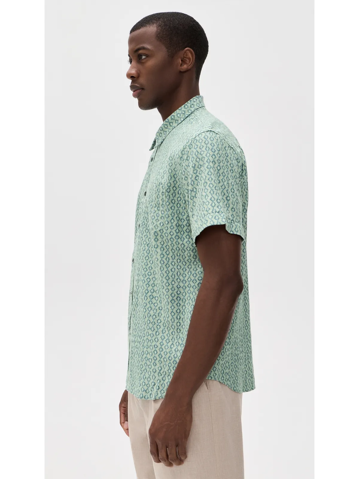 RAILS Carson Shirt ウェービー バティック アクア - 画像4