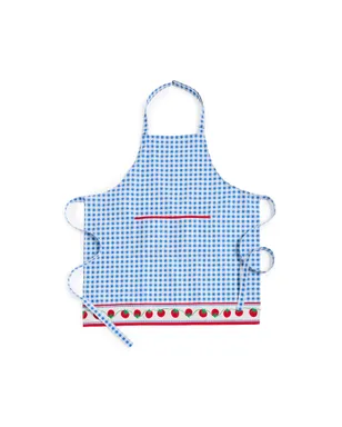 RAILS Cucinaエプロン ギンガム柄 トマトプリント - サムネイル1