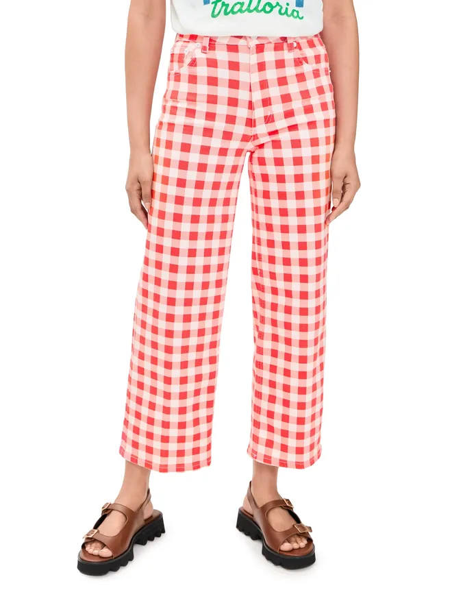Rails RAILS Getty Crop Jeans トマトギンガムの商品画像