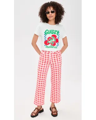 RAILS Getty Crop Jeans トマトギンガム - サムネイル5