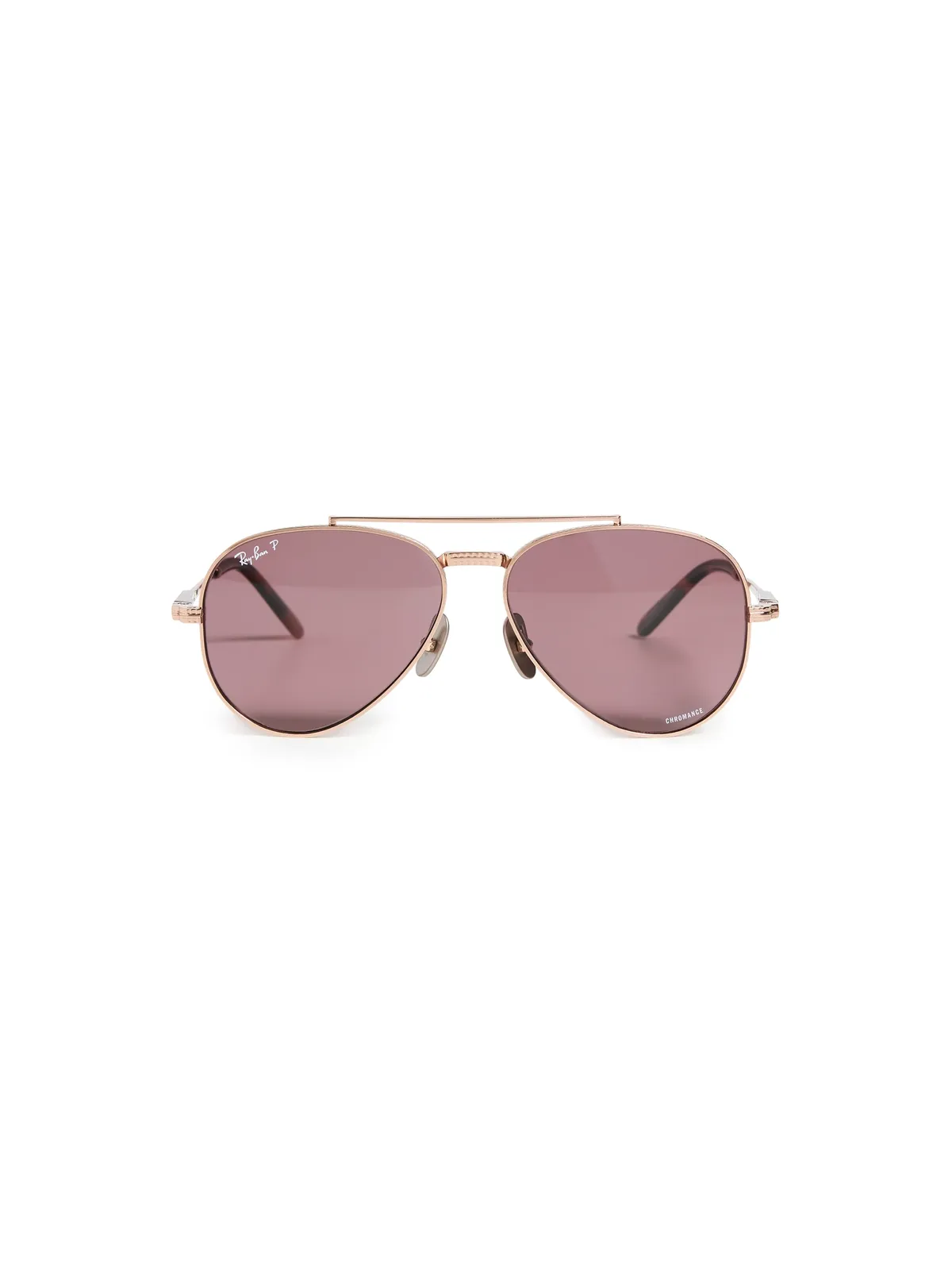Ray-Ban アビエータ II サングラス ローズゴールド - 画像1