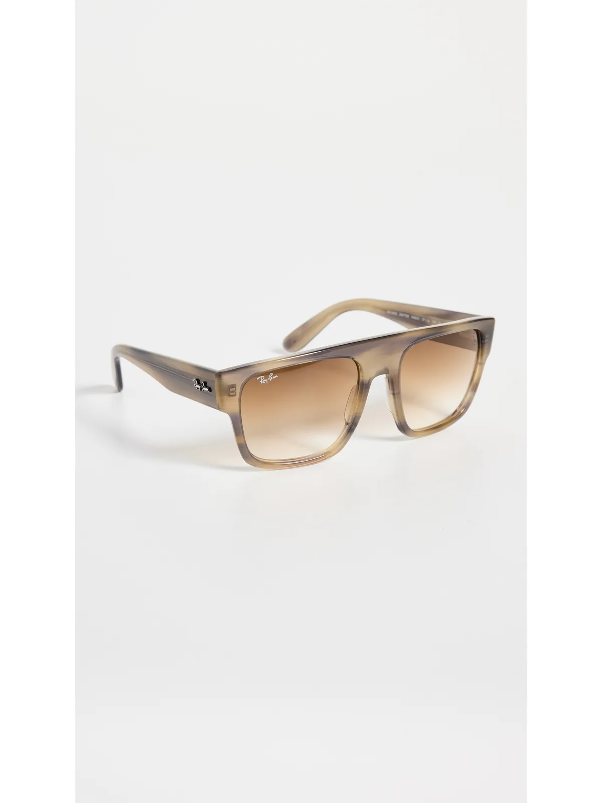 Ray-Ban RB0360S Drifter スクエア サングラス（ストライプグリーン） - 画像5
