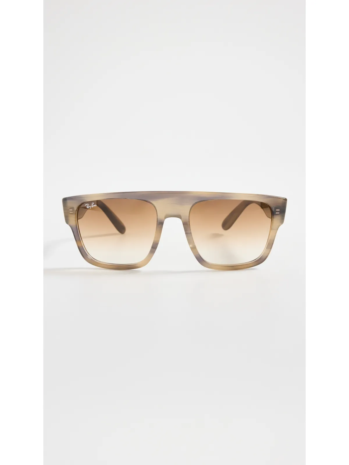 Ray-Ban RB0360S Drifter スクエア サングラス（ストライプグリーン） - 画像2