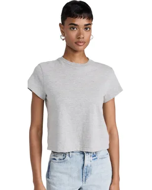 RE/DONE 50s Boxy Tee ヘザーグレー - サムネイル1