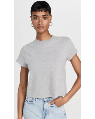 RE/DONE 50s Boxy Tee ヘザーグレー - サムネイル2