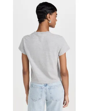 RE/DONE 50s Boxy Tee ヘザーグレー - サムネイル3