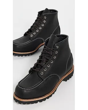 Red Wing ラフネック オイルスリック レザー ブーツ - サムネイル4