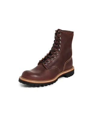 Red Wing ロガー オイルスリック レザー ブーツ - サムネイル1