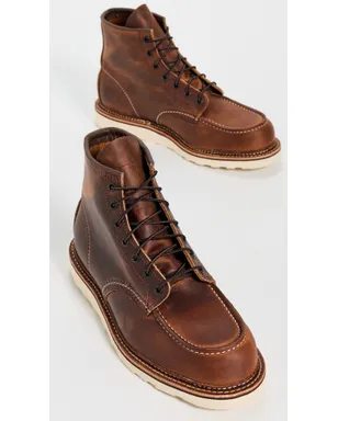 Red Wing クラシック モック レザー ブーツ カッパー ラフ＆タフ - サムネイル4