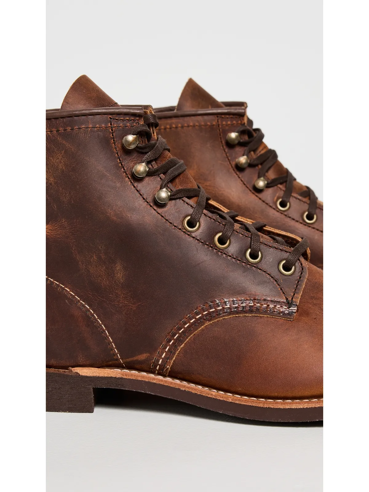 Red Wing ブラックスミス コパー ラフ＆タフ レザー ブーツ - 画像5