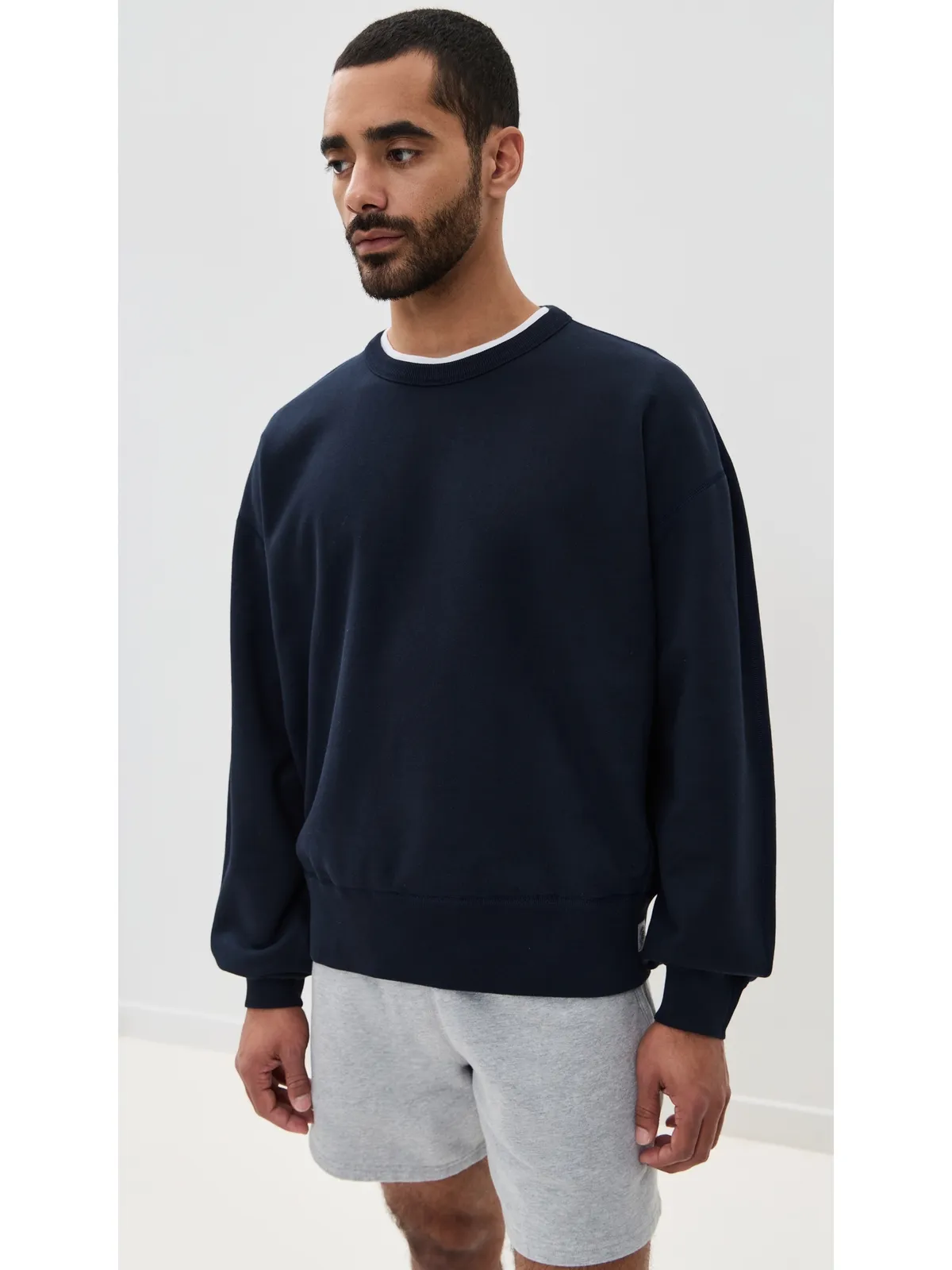 Reigning Champ 中厚手フレンチテリー リラックスフィット クルーネック - 画像2