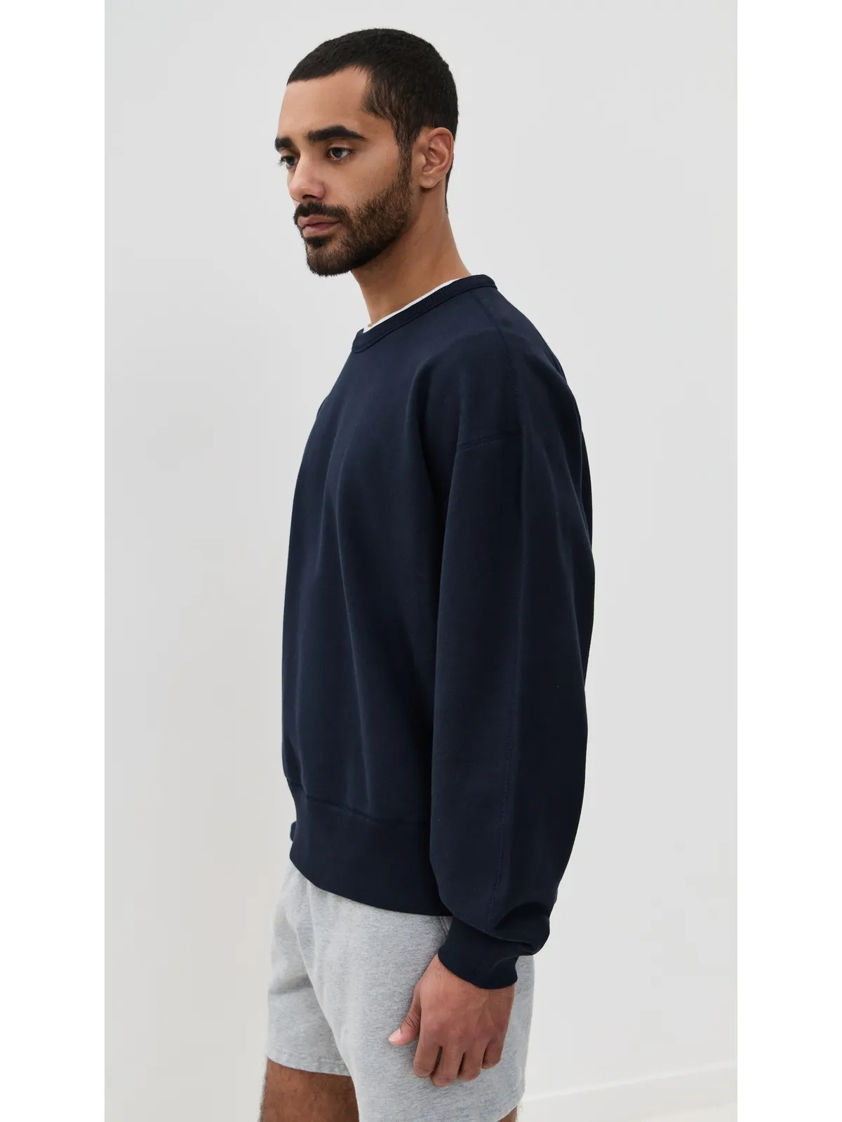 Reigning Champ 中厚手フレンチテリー リラックスフィット クルーネック - 画像4