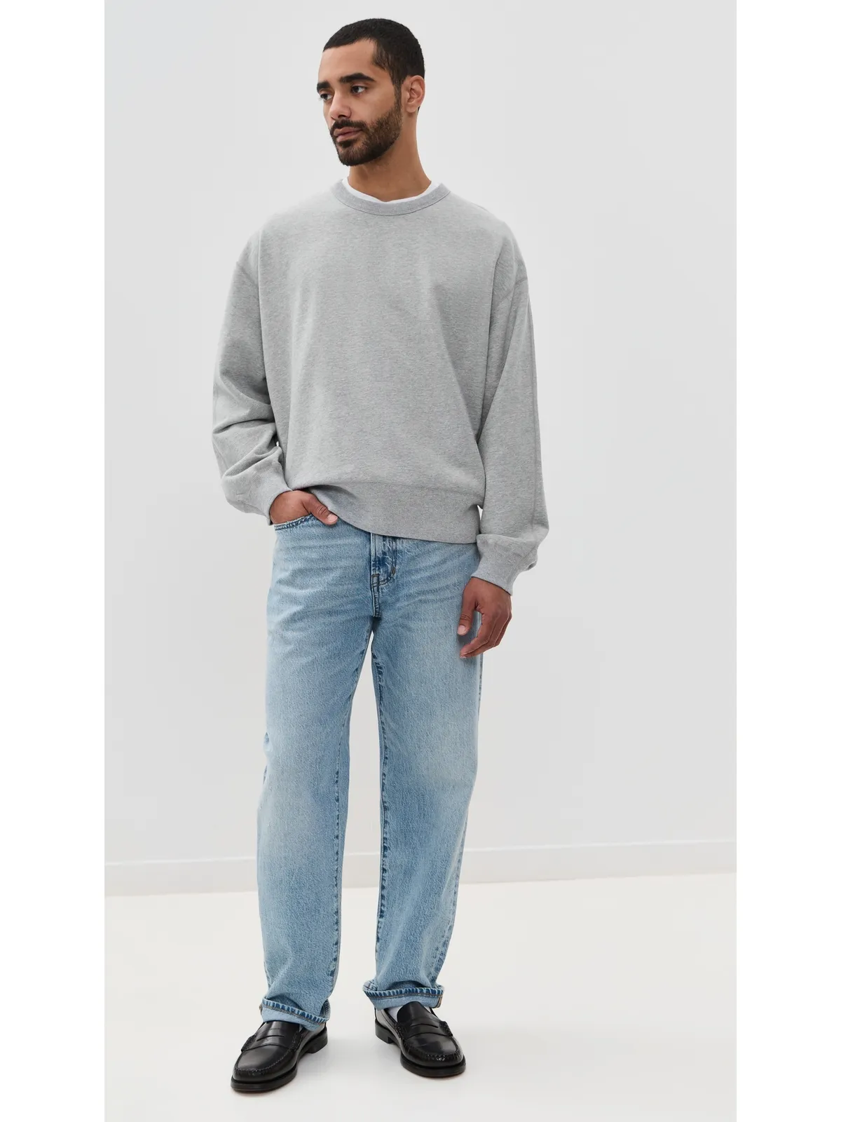Reigning Champ 中厚テリー クルーネック - 画像5