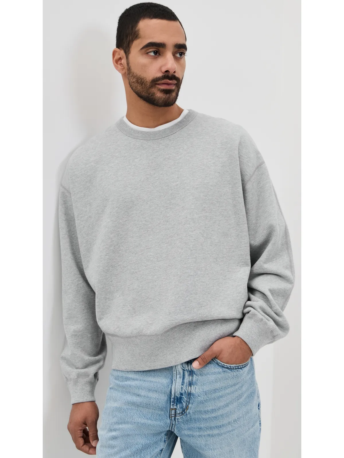 Reigning Champ 中厚テリー クルーネック - 画像2