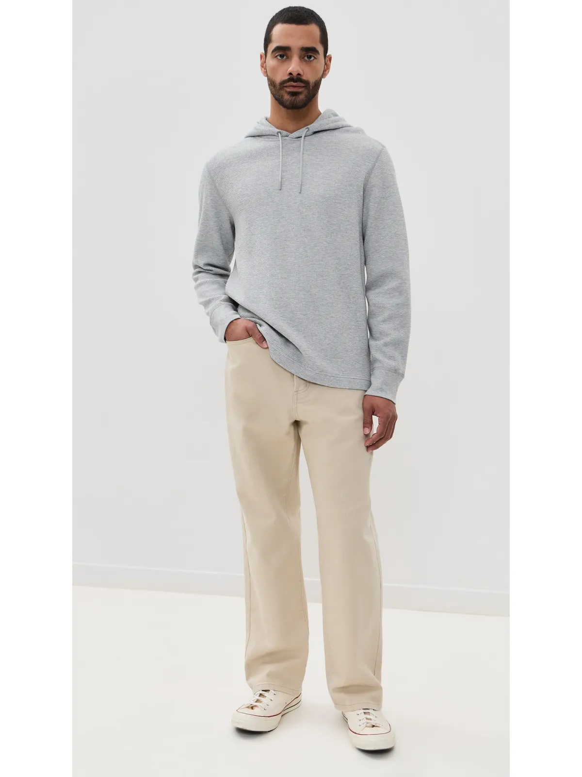 Reigning Champ ライトウェイト ワッフル スタンダード フーディ - 画像5