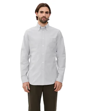 Reigning Champ ライトグレー コットンオックスフォード ウィンザー・スタンダード シャツ - サムネイル1