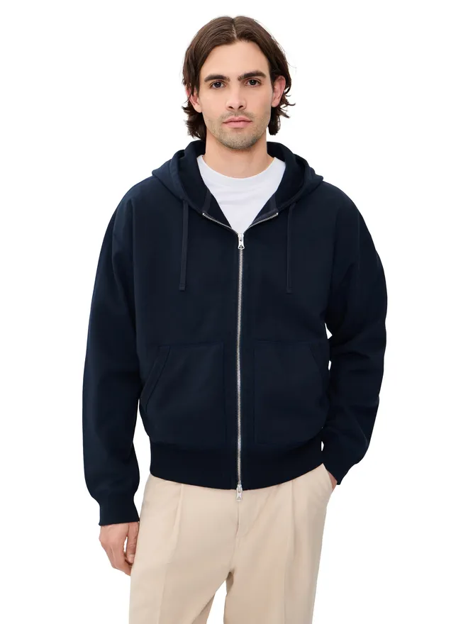 Reigning Champ Reigning Champ ミッドウェイトテリー リラックスジップフーディ ネイビーの商品画像