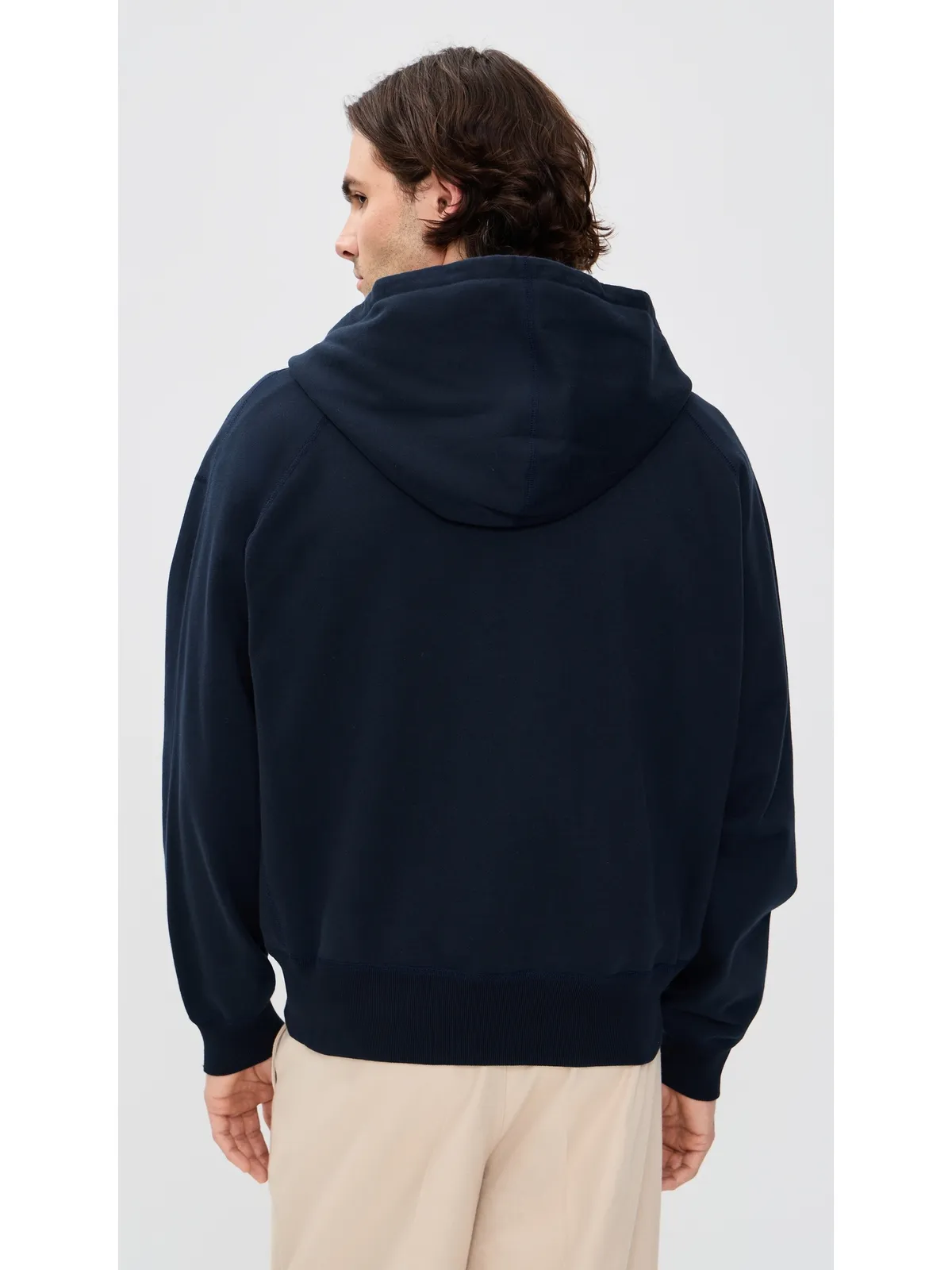 Reigning Champ ミッドウェイトテリー リラックスジップフーディ ネイビー - 画像3