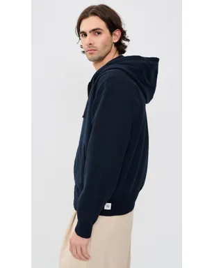 Reigning Champ ミッドウェイトテリー リラックスジップフーディ ネイビー - サムネイル4