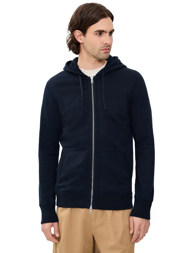 Reigning Champ Reigning Champ ミッドウェイトテリー スリム ジップフーディー ネイビーの商品画像