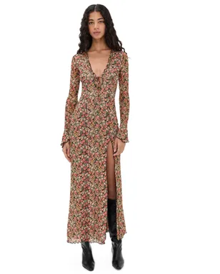 RESA Lennon Dress Fig M - サムネイル1