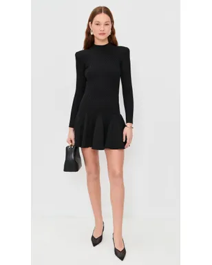 Retrofête Sydonie Dress メタリックブラック - サムネイル5