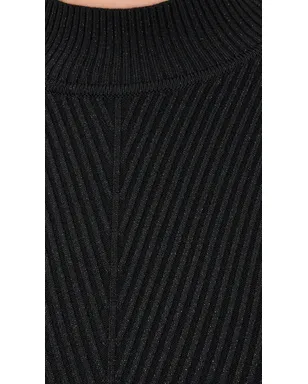 Retrofête Sydonie Dress メタリックブラック - サムネイル6