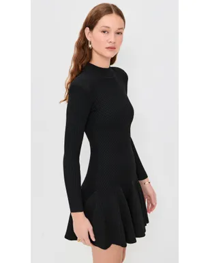 Retrofête Sydonie Dress メタリックブラック - サムネイル4