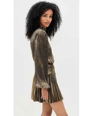Retrofête Freja Dress Antique Gold - サムネイル4