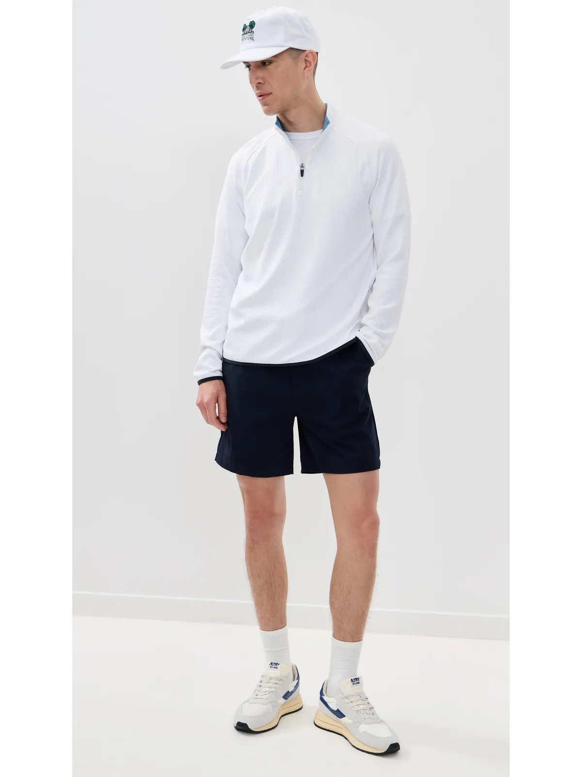 Rhone Founder's Golf 1/4 Zip ブライトホワイト - 画像5
