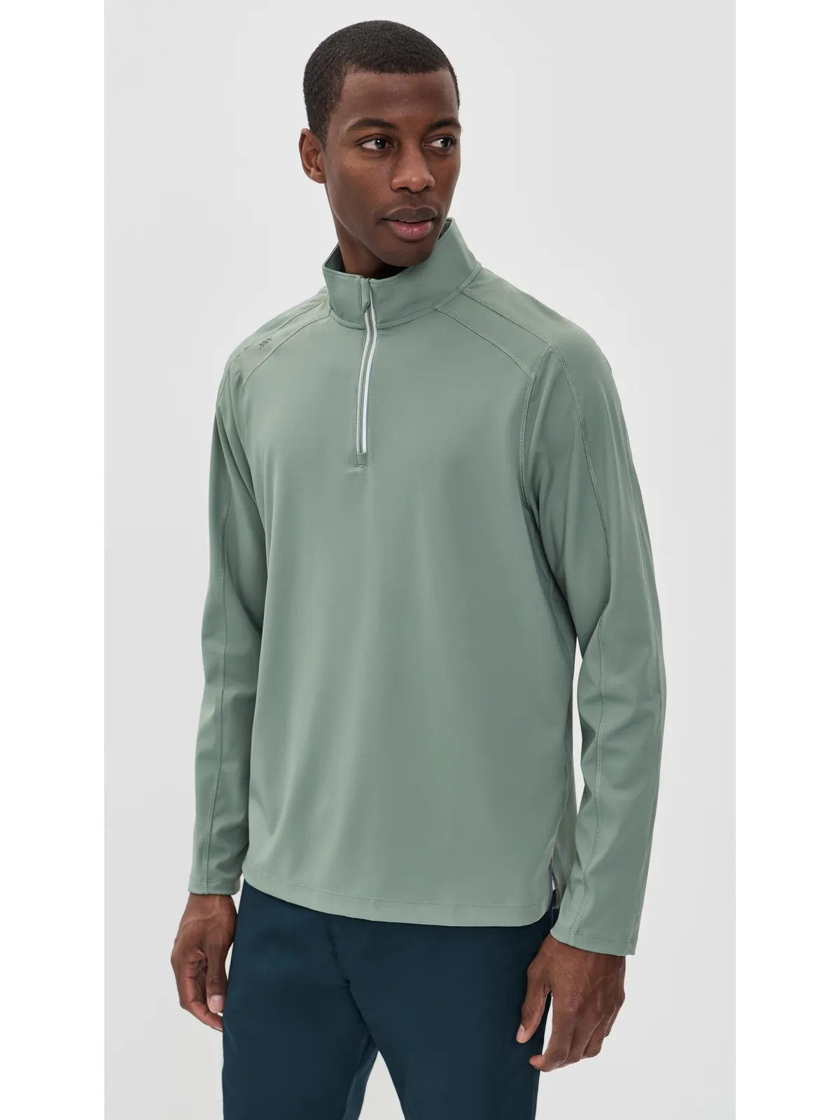 Rhone Rise Quarter Zip Pullover Laurel Green - 画像2