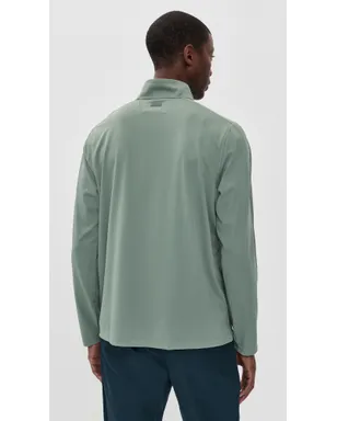 Rhone Rise Quarter Zip Pullover Laurel Green - サムネイル3