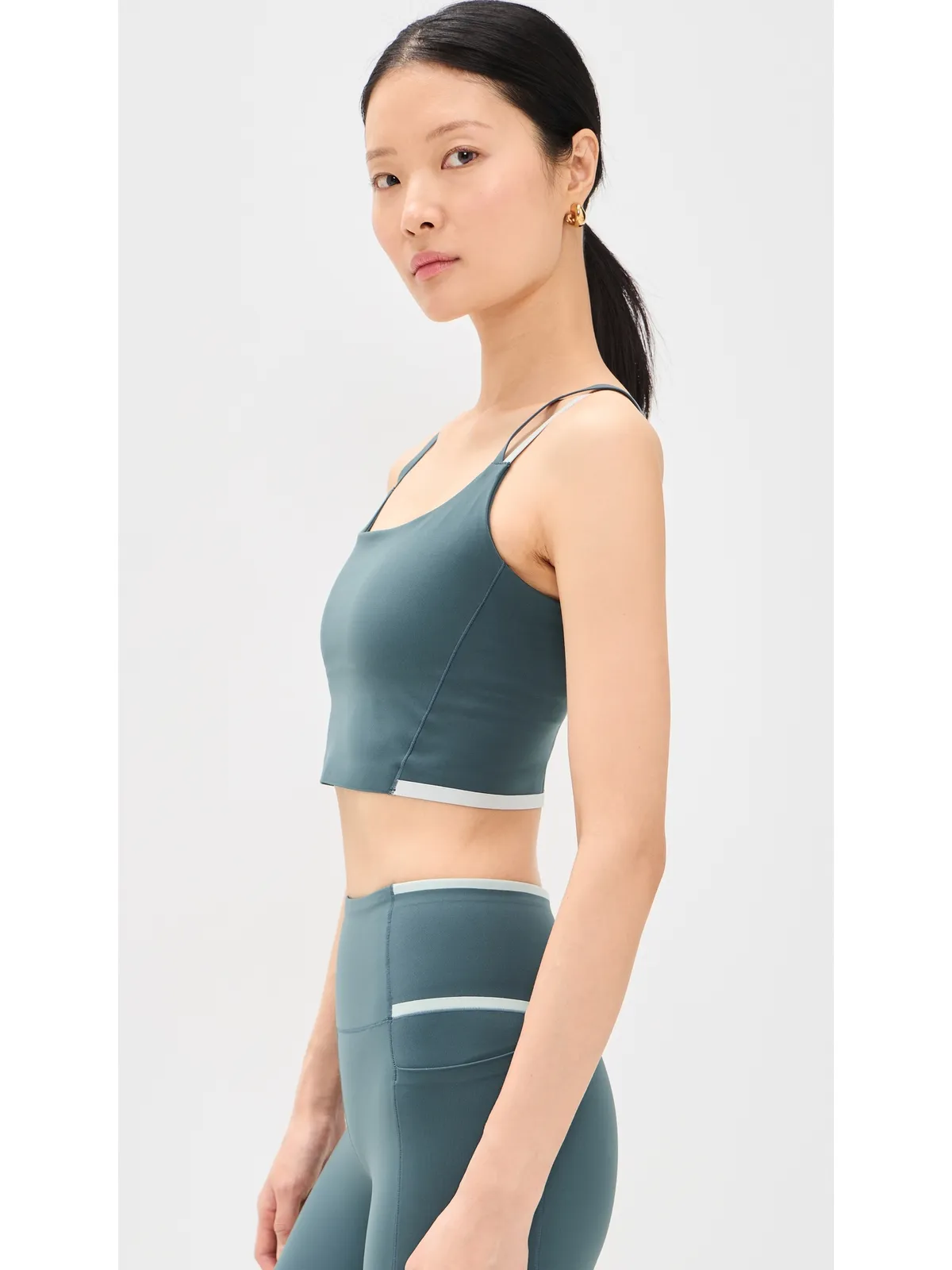 Rhone インスティンクト コントラスト ロングライン ブラ - 画像5