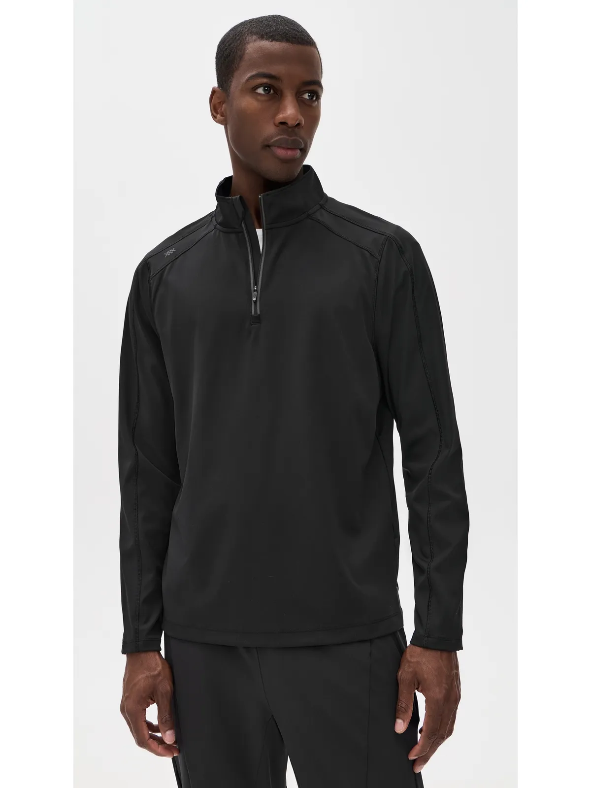 Rhone Rise 1/4 Zip ブラック - 画像2