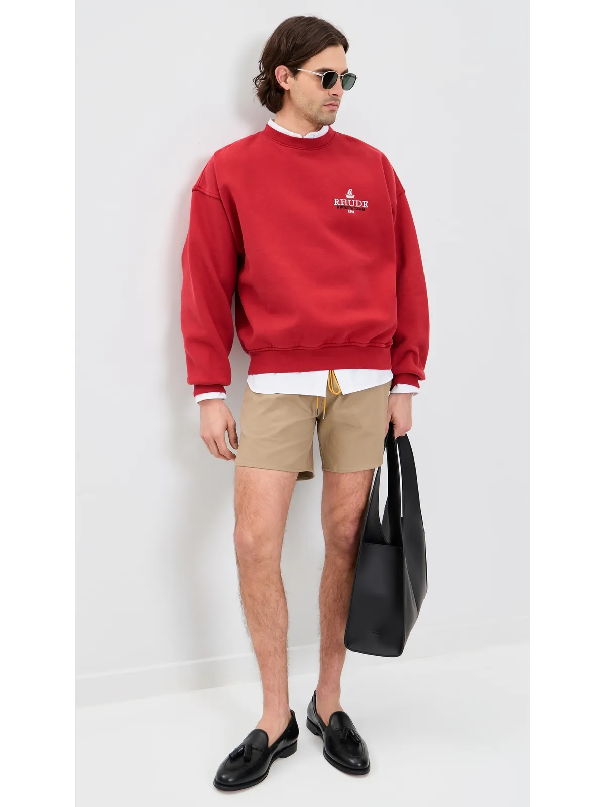 Rhude マリナー レガッタ クルーネック スウェットシャツ - 画像2