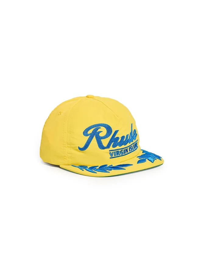 Rhude Rhude ヴァージン諸島ハット イエロー/ブルーの商品画像