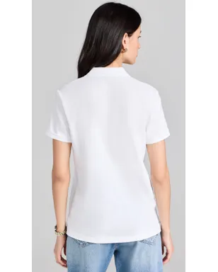 Polo Ralph Lauren クラシックフィット ポロシャツ ホワイト - サムネイル3