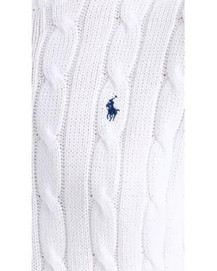Polo Ralph Lauren コットン ジュリアナ ロングスリーブ プルオーバー ホワイト - サムネイル6
