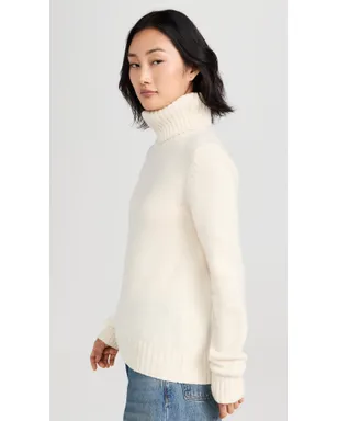 Polo Ralph Lauren ロングスリーブ タートルネック プルオーバー クリーム色 - サムネイル4