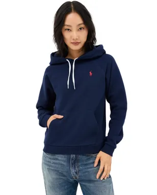 Polo Ralph Lauren シュランクン フード付きスウェットシャツ クルーズネイビー - サムネイル1