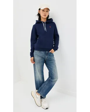 Polo Ralph Lauren シュランクン フード付きスウェットシャツ クルーズネイビー - サムネイル5