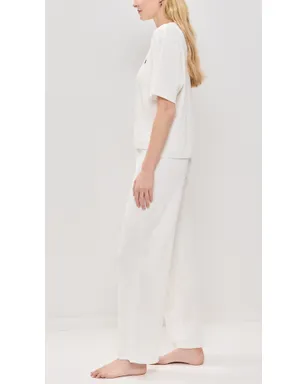 Polo Ralph Lauren ワッフルニット パジャマセット エクリュ - サムネイル4