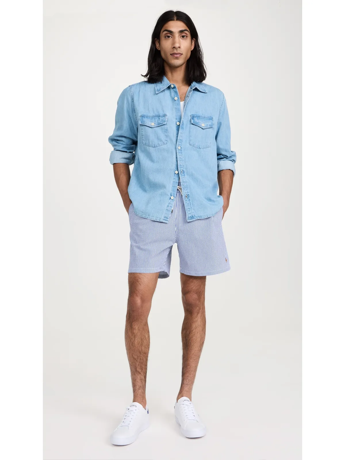 Polo Ralph Lauren トラベラー シアサッカー スイムトランクス - 画像5