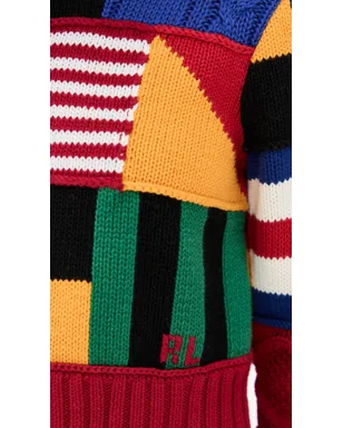 Polo Ralph Lauren コットン旗柄プルオーバーセーター - サムネイル6
