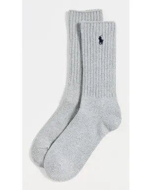Polo Ralph Lauren コットンリブクルーソックス - サムネイル2