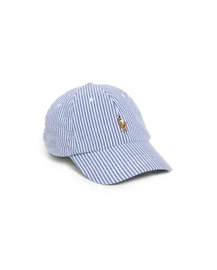 Polo Ralph Lauren クラシック ストレッチ シアサッカー スポーツキャップ - サムネイル1